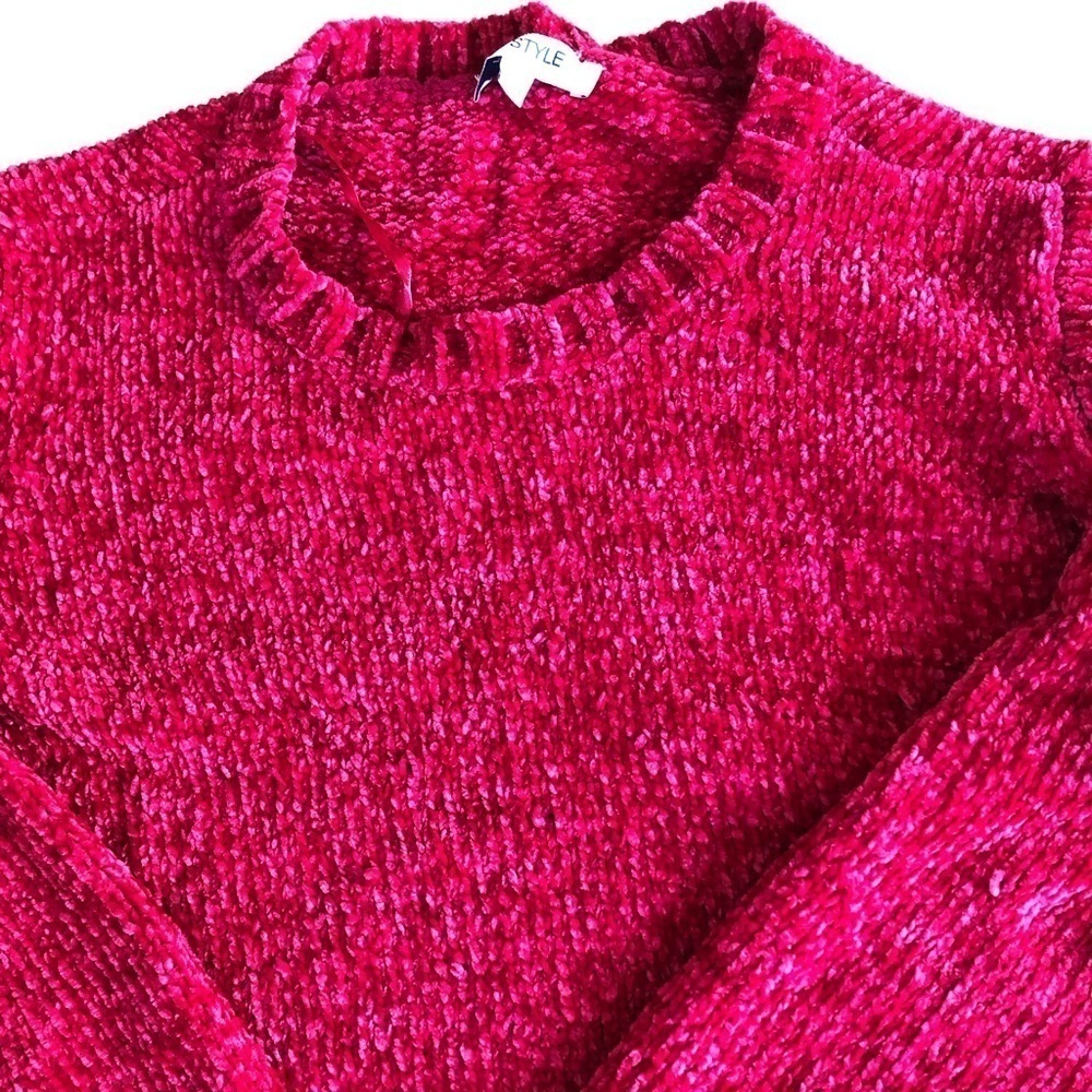 Super Soft Chenille Pullover - Picture 3 of 10